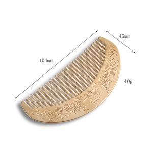 Peine de Metal Dorado de Estilo Chino, de Lujo, de Moda, para Uso Diario, Regalo o Souvenir, de Gran Venta - Product Image 2