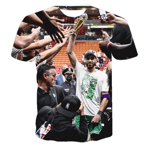 Livraison gratuite aux États-Unis, <span class=keywords><strong>maillot</strong></span> de basket-ball de la conférence est-amerique, MVP, 0, <span class=keywords><strong>maillot</strong></span> 3D, <span class=keywords><strong>Tatum</strong></span>, impression intégrale, <span class=keywords><strong>Celtics</strong></span>, n°. 7 Brown Casual Blank - Product Image 5