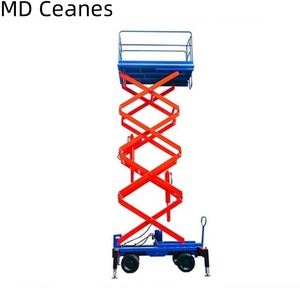 Electric Wide <strong>Platform</strong> Scissor Lift With 1000kg Capacity And 12.2m Max Height For Increased <strong>Work</strong> Efficiency - Product Image 3
