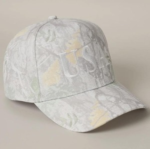 Gorra de Béisbol Bordada de EE. UU., 6 Paneles, Ajustable, Unisex, de Algodón, Informal, para Primavera/Verano, con Patrón de Camuflaje y Logotipo Frontal - Product Image 6