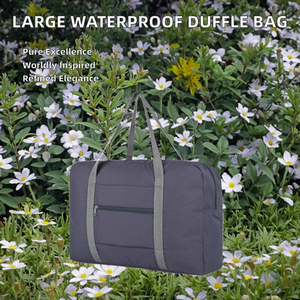 Bolsa de Viaje Impermeable Personalizada OEM, Bolsa de Lona de Gran Capacidad para Fin de Semana, Almacenamiento Debajo del Asiento del Avión, Correa Extraíble, Fácil de Transportar, Bolsa de Gimnasio - Product Image 3