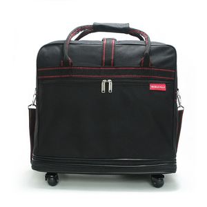 Sac de voyage pliable de 40 pouces, grande capacité, bleu foncé, couleur unie, sac de voyage pour voyages et études à l'étranger - Product Image 2