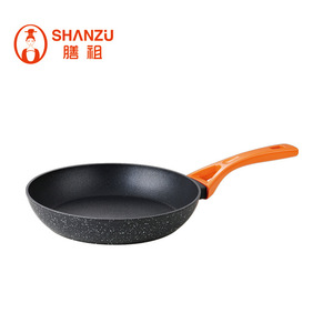 Shan Zu Black Crystal Frying Pan 26cm Nonstick Maifan Stone Color For Home Use - Product Image 3
