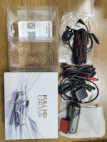 Caméra de tableau de bord double objectif UHD-4K ADAS+BSD AI WIFI avec lecture de trajets GPS, capteur G et enregistrement en boucle automatique 24h/24