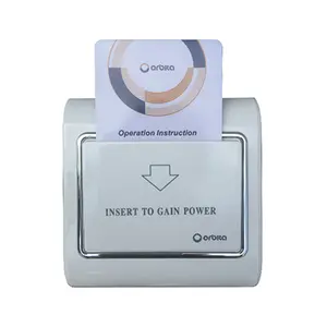 Orbita Smart Mifare Power Rfid Key Card Energy Hotel Energy Saving Switch for Hotels