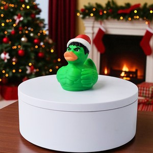 Vashine 3D Christmas the <span class=keywords><strong>Hulk</strong></span> Duck Toys Materiales de protección ecológicos Decoración del hogar Toi Creativity Funny Plastic Crafts - Product Image 5