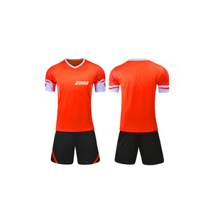 Servicio de OEM de formación de fútbol uniforme conjuntos de colores manga corta ajuste seco de fútbol Kit - Product Image 1