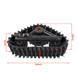 Cingoli Posteriori per Ruote Posteriori per Go Kart Karting <span class=keywords><strong>UTV</strong></span> Buggy Quad ATV per Neve Sabbia Cingoli Motoslitta - Product Image 2