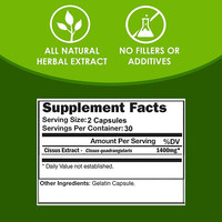 OLLI OEM/ODM/OBM Extrait de Cissus Quadrangularis pour le soutien des articulations osseuses, capsules d'extrait de Cissus favorisant la force osseuse, capsules de Cissus