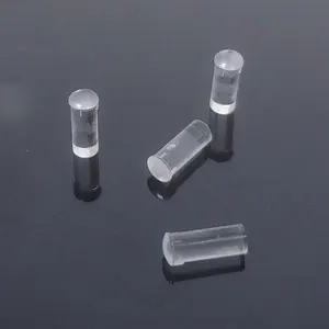 light guide pipe plastic 2.8mm 3mm hole round head LED light pipe transparent PC material light guide
