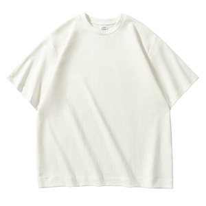 YKH 280GSM, camisetas de alta calidad para hombres, cuello pesado, camisetas personalizadas de talla grande para hombres, venta al por mayor - Product Image 4