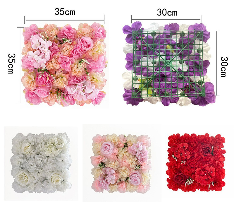 AYOYO Mixed Silk Floral Wall Decoration