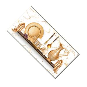 Carreaux muraux en céramique au design moderne 300x600mm 30x60cm 600x300mm Carreaux de revêtement en bois Panneaux Derniers carreaux de sol GVT PGVT - Product Image 2