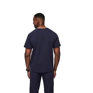 42019 divise da Scrub per cure ospedaliere già pronte Set moderne divise da uomo elastiche a 4 vie elastiche uniformi morbide e lisce - Product Image 3