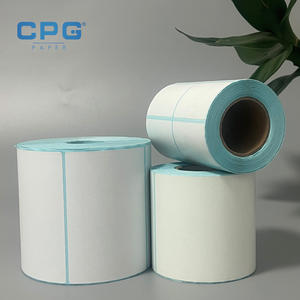 Papier pour imprimante d'étiquettes thermiques, résistant à l'huile et à l'eau, écologique, fourni directement par l'usine, 6x4, papier pour étiquettes autocollantes, 100x150 mm - Product Image 1