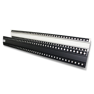 <span class=keywords><strong>Luz</strong></span> LED Doble Ajustable de 40W para Rejilla, <span class=keywords><strong>con</strong></span> Diseño Moderno y Temperatura de Color Regulable de 4100K, para Estantes de Supermercado - Product Image 1