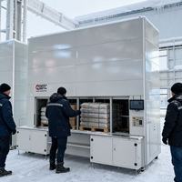 Sistema de carrousel vertical inteligente con estanterías metálicas VCM |   Casillero Inteligente para Optimización de Espacio y Recuperación Automatizada SMD/PCB 500kg Siemens