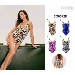 Costume da bagno intero taglie forti con controllo pancia, monokini sexy e coprente per la spiaggia 66398 - Product Image 1