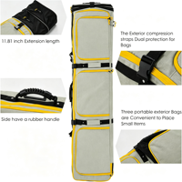 Sac de snowboard à roulettes RIDE WIND avec roues, longueur réglable, nylon/polyester/EVA