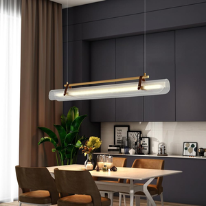 Geometrische Pendelleuchte aus Eisen im modernen Stil, höhenverstellbar, LED, hoher CRI 90, 360° Abstrahlwinkel, dimmbar, für Kücheninsel/Bar - Product Image 4
