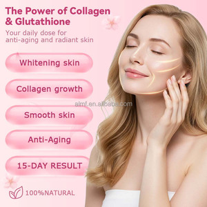 Fórmula de Belleza para la Piel de 50000 mg, Blanqueadora y Antienvejecimiento, Resultados en 15 Días, Glutatión Puro, Colágeno, Vitamina C, Colágeno+Glutatión+VC en Polvo - Product Image 2