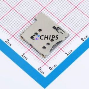 BX-<b>SIM</b>-1.35H6PJ <b>SIM</b> <b>Card</b> Connector SMD Connector Self-Return Type Micro <b>SIM</b> <b>Card</b> <b>Card</b> <b>Holder</b> 1.35mm - Product Image 1