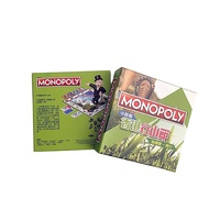 Distributeur unique officiel de jeux de société sous licence Chessboard Monopoly Travel, idéal pour les cadeaux d'entreprise