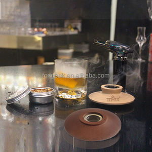 Smoker de Cocktail, Kit avec pistolet à corde, bois, pour fumer le whisky, 4 sortes de puces en bois, <span class=keywords><strong>outil</strong></span> de Bar, pour boire - Product Image 3