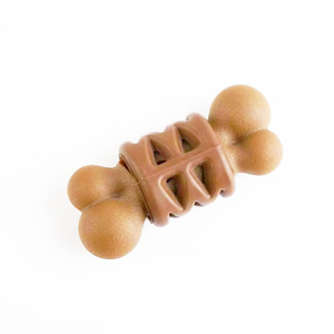 Toy <strong>Bones</strong> to Chew Medium/Large <strong>Dogs</strong> Brown <strong>Bone</strong> Shaped Chew Toy Factory New Pets Products - Product Image 1