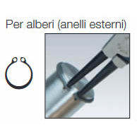 Pince à circlips externe SEEGER avec bec droit B1747/4 - Product Image 2