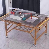 Scie circulaire électrique portative sans poussière pour le travail du bois, machine à découper le MDF, outils SN, scie à table coulissante à double lame