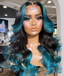 定制风格和颜色混合100% 人发假发 - Product Image 2