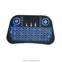 Clavier sans fil 2,4 G BT I10 avec souris Air, rétroéclairage 7 couleurs, interface USB, clavier et souris avec pavé tactile, nouveau produit