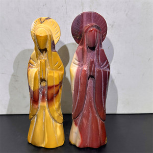 Artisanat en Cristal Naturel : <span class=keywords><strong>Ange</strong></span> Sculpté en Quartz de Feu, <span class=keywords><strong>Ange</strong></span> en Fluorite Arc-en-ciel, <span class=keywords><strong>Ange</strong></span> en Améthyste Polie pour la Guérison, Décoration et Cadeau - Product Image 3