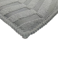 Tapis de séchage multifonctionnel gris en microfibre, résistant à la chaleur, imperméable, de haute qualité, moderne, prix de gros Chine