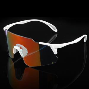 <span class=keywords><strong>Gafas</strong></span> de sol fotocromáticas para bicicleta, <span class=keywords><strong>gafas</strong></span> deportivas para correr sin marco personalizadas, <span class=keywords><strong>gafas</strong></span> de sol para ciclismo con revestimiento de 1,6mm, prescripción personalizada - Product Image 6