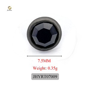 Đinh Tán Bằng Đồng Kim Cương Giả Tròn Chất Lượng Cao Tùy Chỉnh Đinh Tán May Mặc Kim Cương Giả Pha Lê Niken Mờ Màu Vàng Kim - Product Image 3