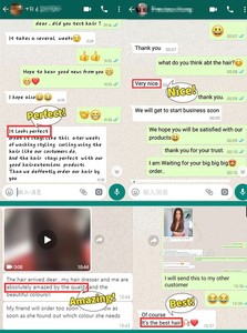 Venta caliente cutícula virgen alineada cabello ruso 18 20 pulgadas doble dibujado Nano anillo punta extensiones de cabello humano - Product Image 6