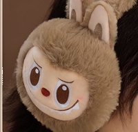 POPMART série chaude LABUBUBUBU cache-oreilles en peluche chaud mode cadeaux décoratifs Surprise