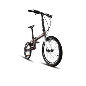 Vélo pliant mini en alliage d'aluminium de haute qualité 20 pouces, transmission par arbre classique, 3 vitesses, léger, en acier inoxydable TDJDC JDC-D20 OEM - Product Image 5