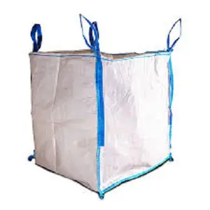 EGP 500-3000kgs Evergreen Pp Super Sack PP Jumbo Bag U-panel Bags Flat Bottom Customized Big Bulk 1 Ton Fibc Firewood 1000kg 5:1