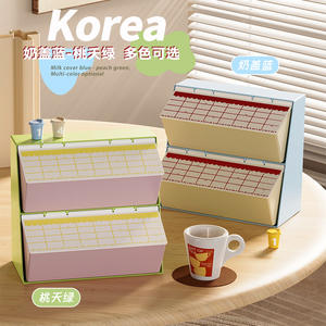 กล่องเก็บกาแฟโดปามีนแบบลิ้นชักพร้อมช่องแบ่งแบบเลื่อนได้สำหรับจัดระเบียบถุงชาและขนม - Product Image 5