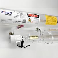 Haute qualité Cdwg 60W à 170W Co2 Laser Machine fractionnée Tube en verre prix compétitif pour le textile