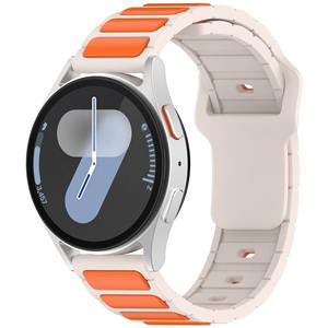 Correa de silicona IVANHOE de 20mm y 22mm para Samsung Galaxy Watch Gear S3 Active2, pulsera para Amazfit <span class=keywords><strong>GTS</strong></span>/<span class=keywords><strong>2</strong></span>/3/4 <span class=keywords><strong>Huawei</strong></span> Watch Band - Product Image 5