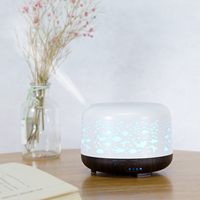 Diffuseur d'huiles essentielles créatif 300ML ABS+PP, humidificateur d'air ultrasonique à brume froide pour la maison, la voiture, la chambre