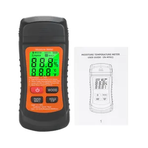 Strumento portatile digitale misuratore di umidità del legno Tester portatile digitale multifunzionale Display LCD test del legno