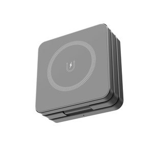 2025 Producto de tendencia Cargador inalámbrico portátil 3 en 1 Cargador inalámbrico magnético plegable para QI IPhone Samsung Huawei <span class=keywords><strong>Xiaomi</strong></span> - Product Image 3