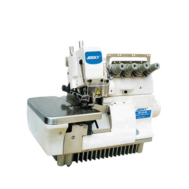 JOCKY JK732-86 Heavy Duty 5 Threads Overlock Stitch Sewing Machine 5-thread Hilos Industrial Overlocker for Heavy Fabrics JOCKY