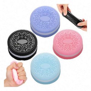 Jouet sensoriel souple OEM, personnalisable avec logo, commande en gros, jouets à presser pour enfants et adultes, anti-stress, en PU, silicone, PVC - Product Image 1