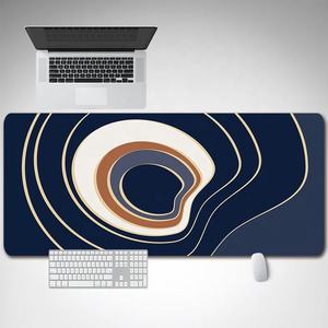 Tapis de souris en caoutchouc PC antidérapant, vente en gros d'usine, <span class=keywords><strong>lignes</strong></span> abstraites, carte thermique, design ondulé fluide pour le bureau - Product Image 2